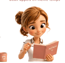 Léa organise l'agenda